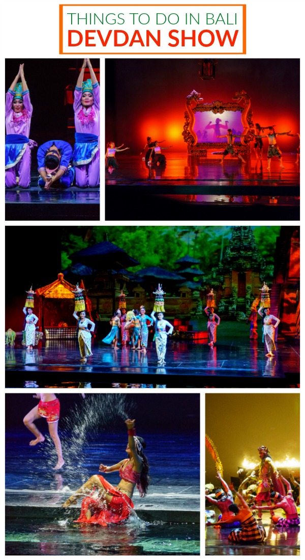 A collage of performers during the Devdan Show-Treasure of the Archipelago. 
