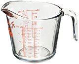 One glass liquid measuring cup