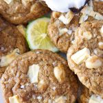 Paradise Cookies with White Chocolate, Macadamia Nuts, Coconut, Lime Zest, and Sea Salt
