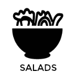 Clip art of salads
