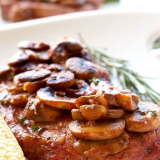 The best-ever grilled steak marinated in marsala wine