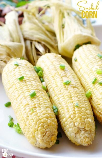 how to smoke corn on the cob with butter