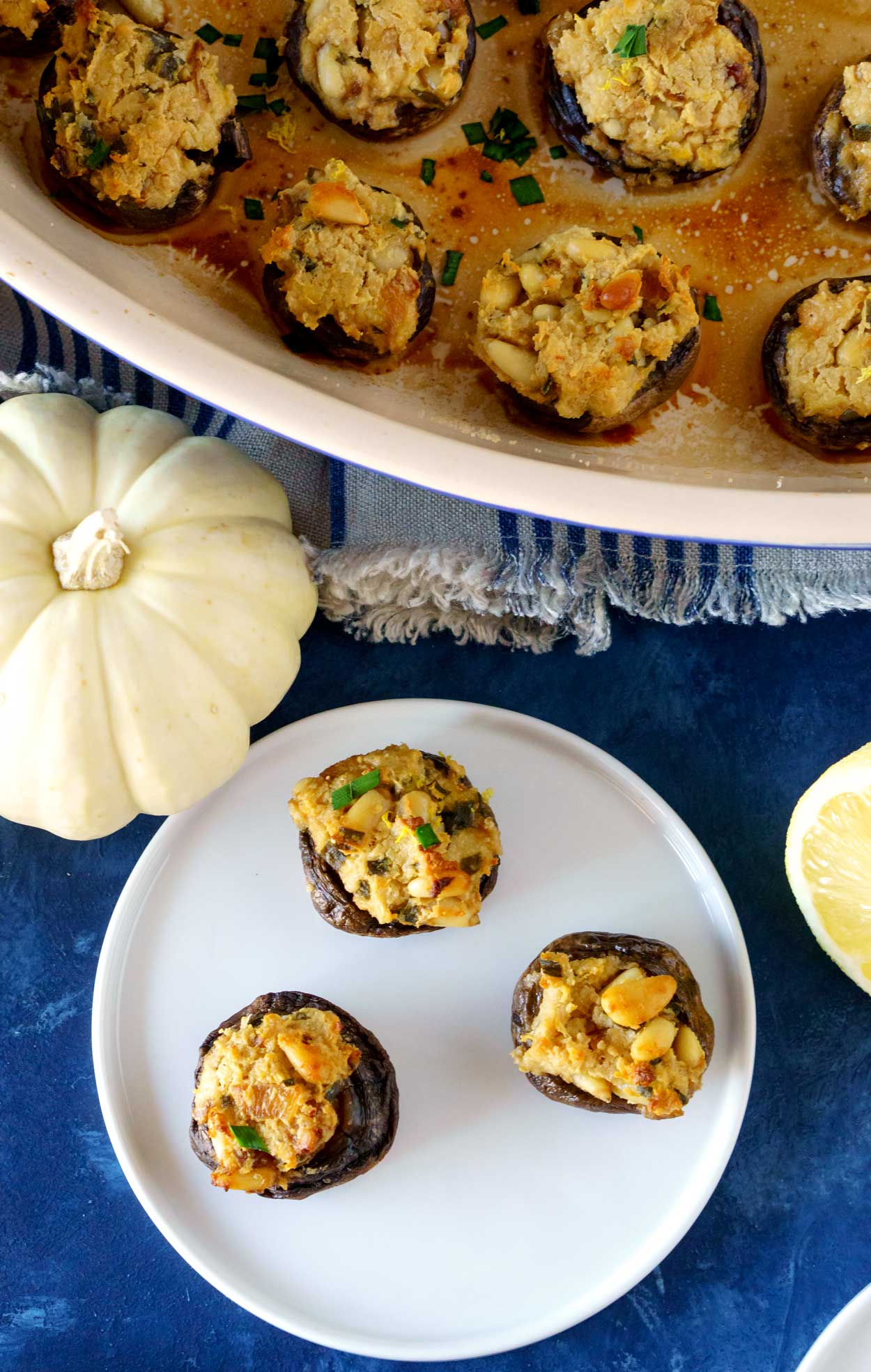 Make-Ahead Stuffed Mushrooms: an easy appetizer.