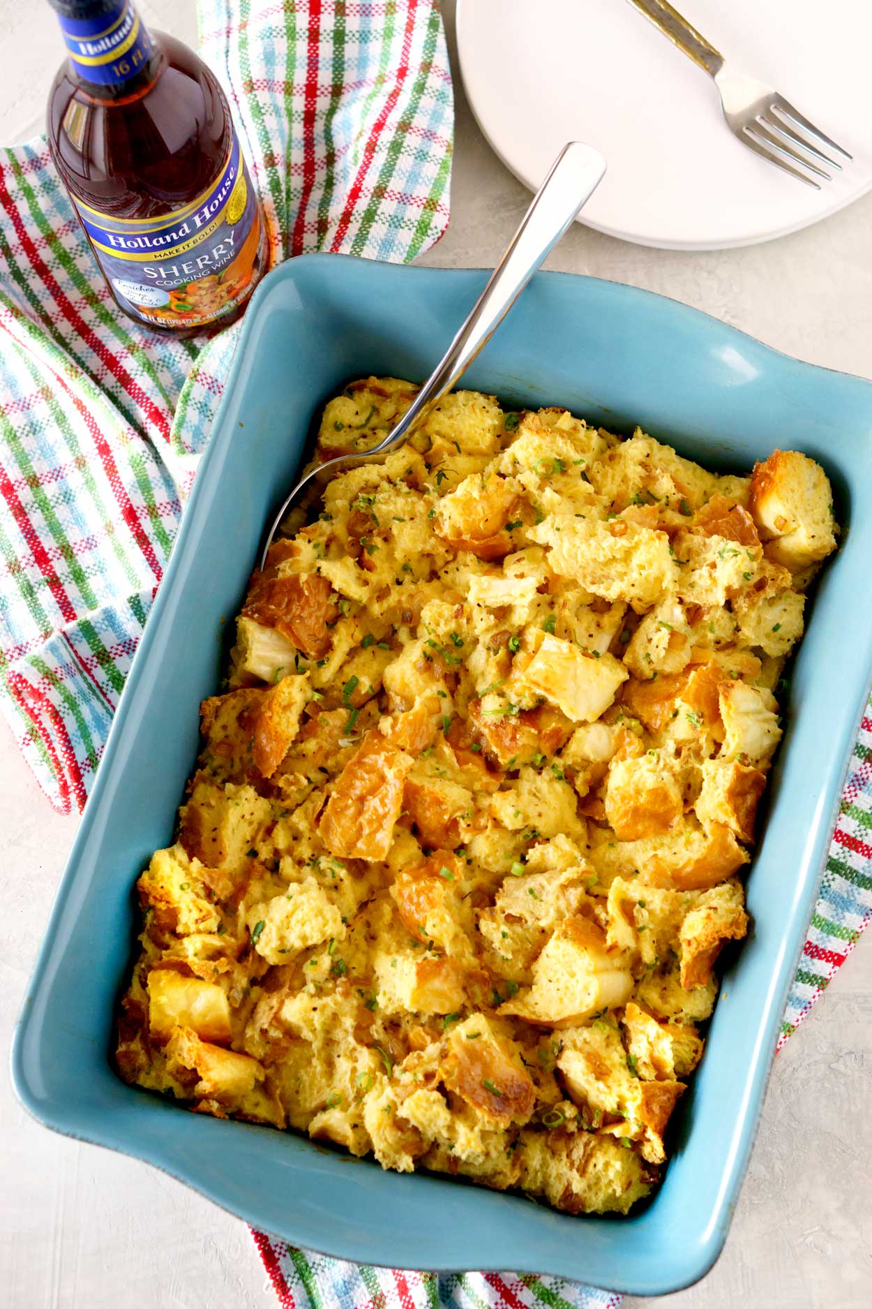 Easy Savory Bread Pudding