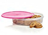 Round Tupperware container with a lid