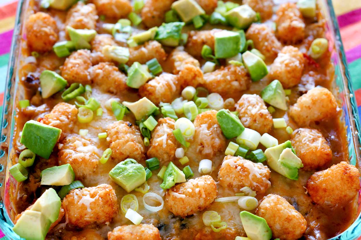 This Tater Tot Casserole is some serious comfort food!
