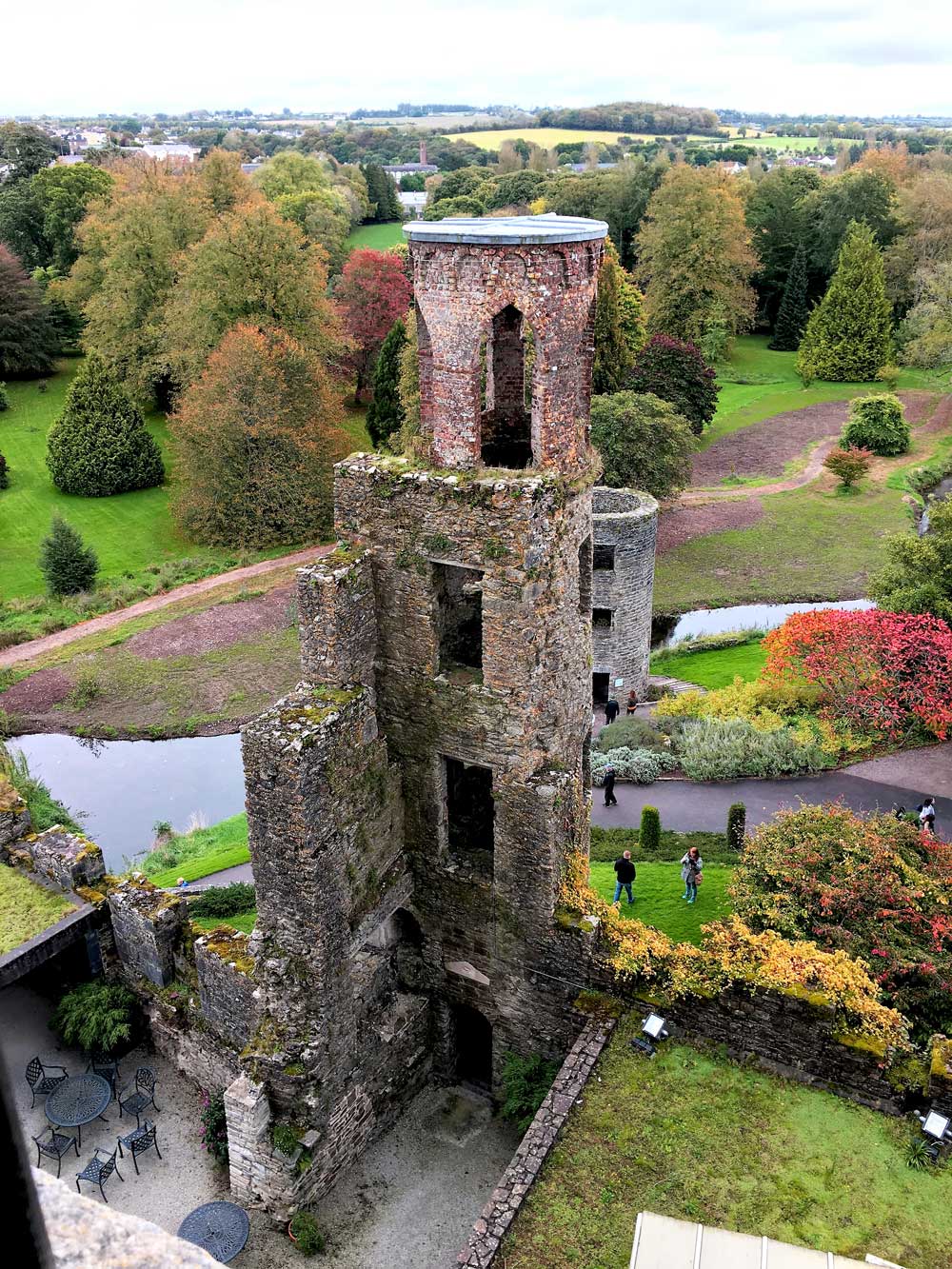 Blarney Castle during the Fall.
