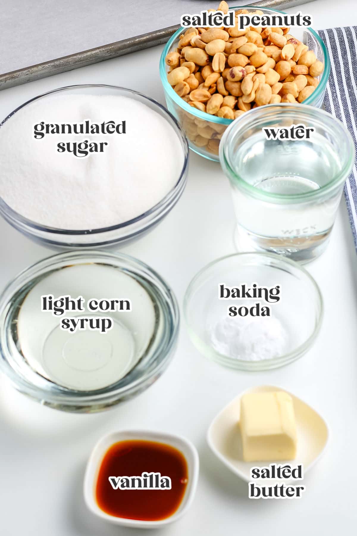 All the ingredients to make this recipe with text overlay labeling each.