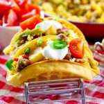 Brinner Waffle Tacos for an easy weeknight dinner!