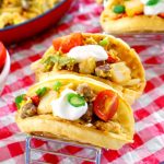 The Best brinner EVER - Waffle Tacos!