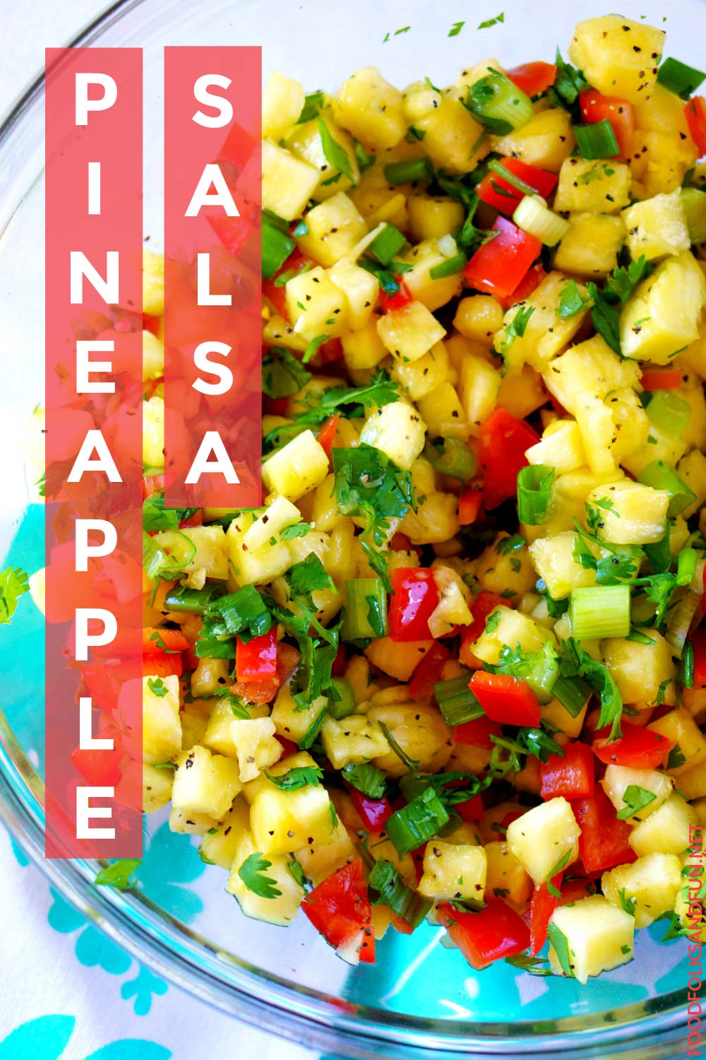 Pineapple Salsa with canning instructions!