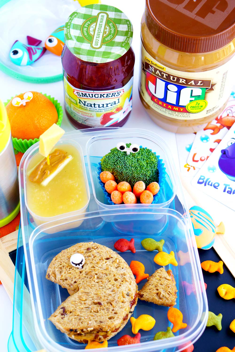 Back to School PB&J with JIF and Smuckers! 