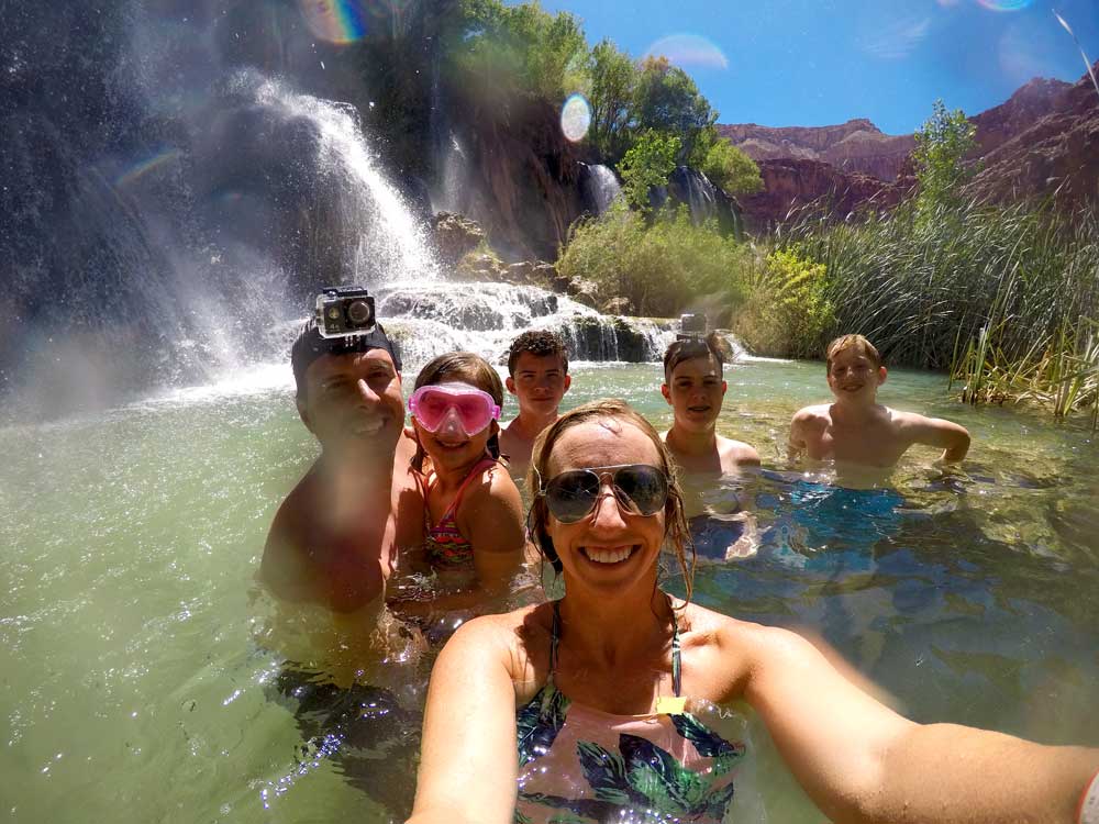 Bring GoPros at Havasupai Falls Arizona!