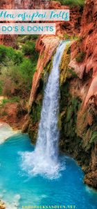 Learn how to hike to the beautiful Havasupai waterfalls!