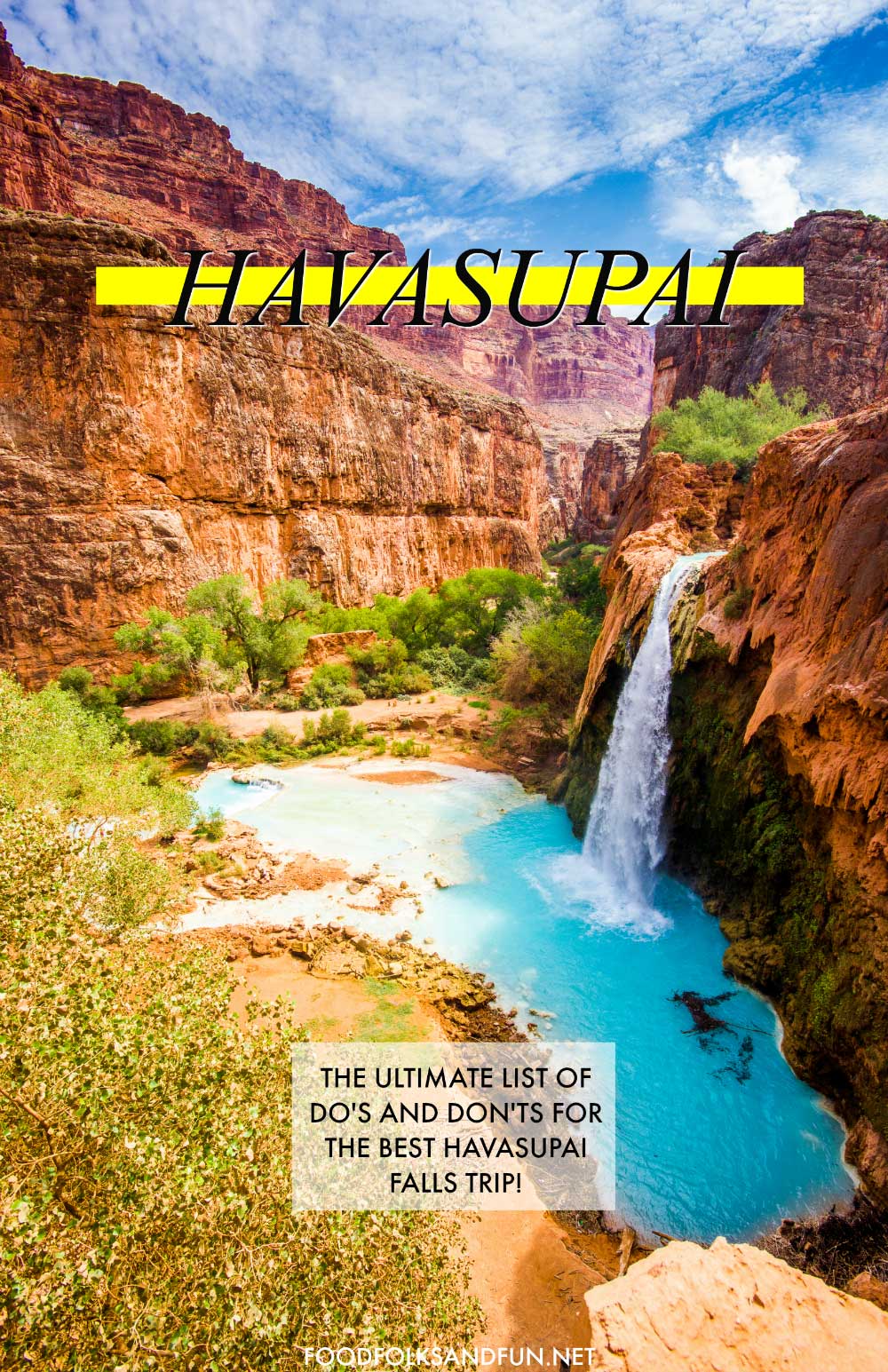 Everything you need to know about hiking Havasupai!