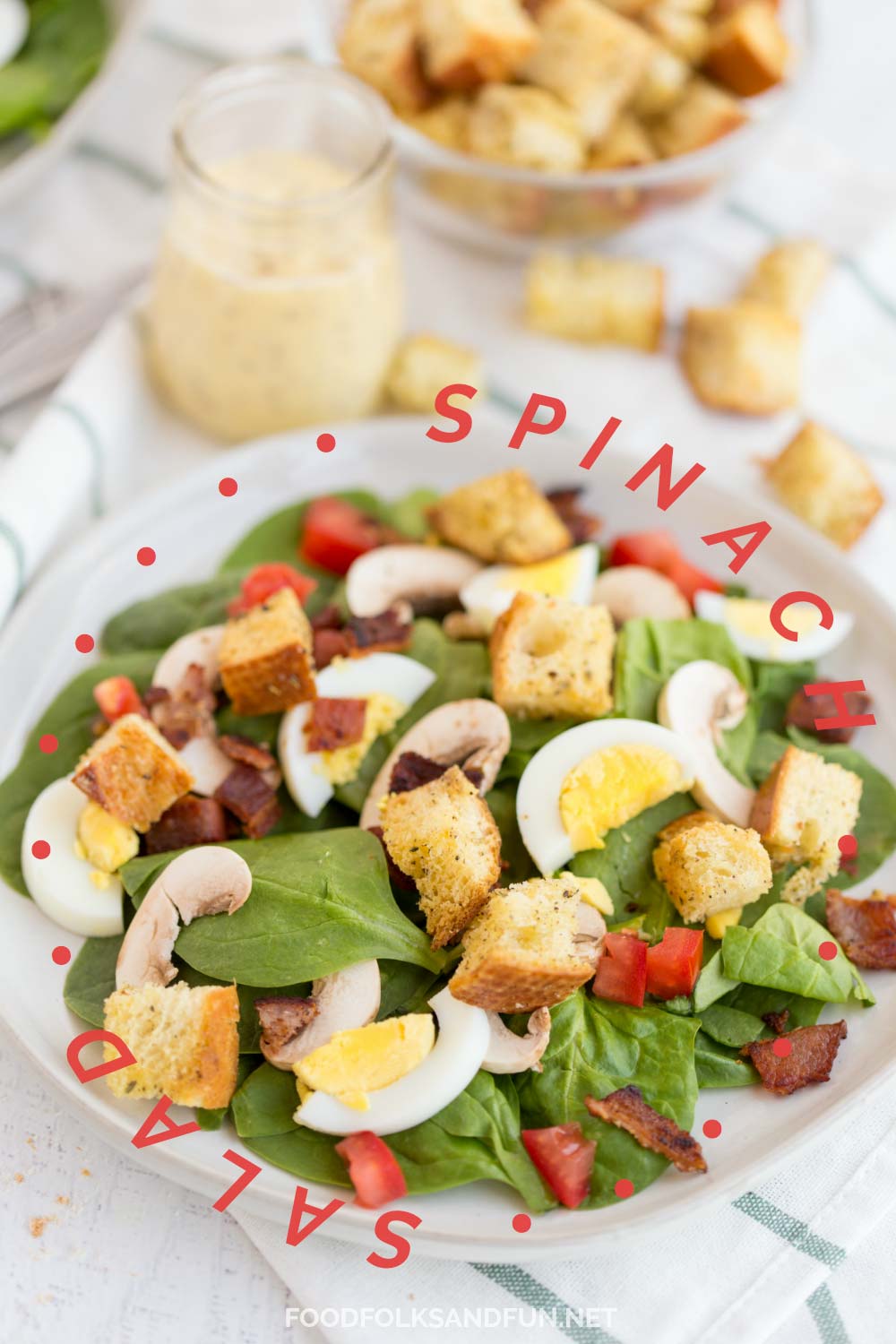 Spinach Salad with Bacon