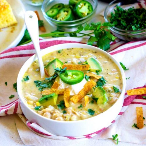 30-Minute White Chicken Chili • Food Folks and Fun