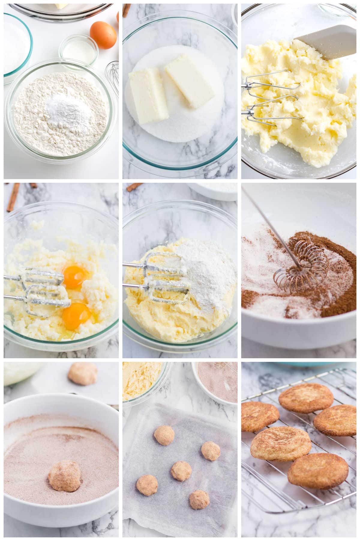 A picture collage showing how to make this recipe. 