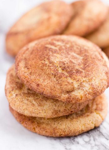 A stack of Snickerdoodles