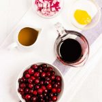 Cranberry Vinaigrette Ingredients