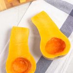 Butternut Squash sliced in two