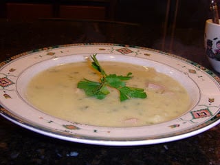 Slow Cooker Ham Chowder in a bowl