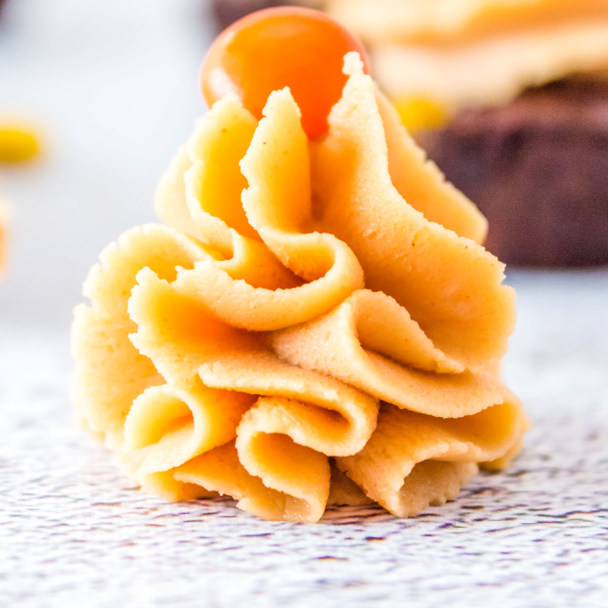 Peanut Butter Frosting • Food Folks and Fun
