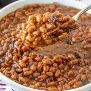 A bowl of Baked Beans