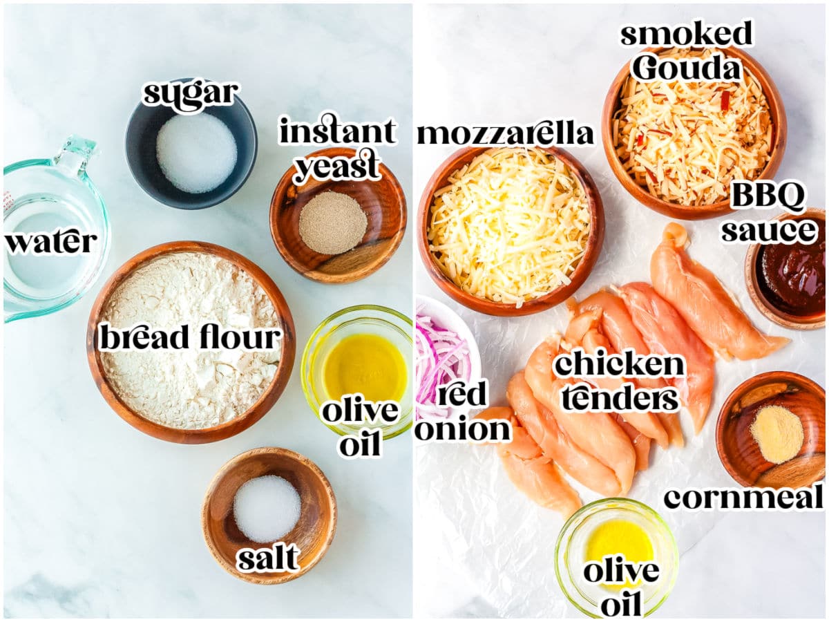 All of the ingredients needed to make this recipe.