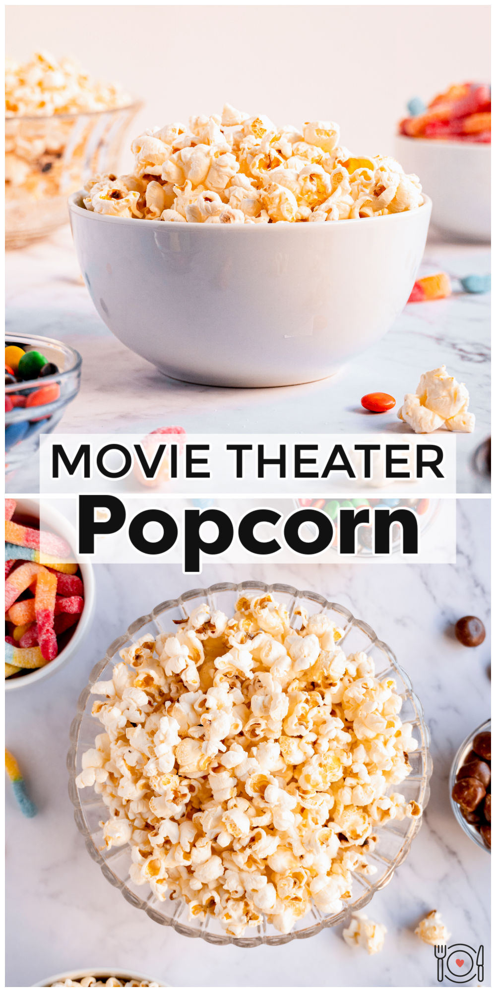 Transform movie night by making this Copycat Movie Theater Popcorn at home. It’s delicious, easy, and so budget-friendly! via @foodfolksandfun