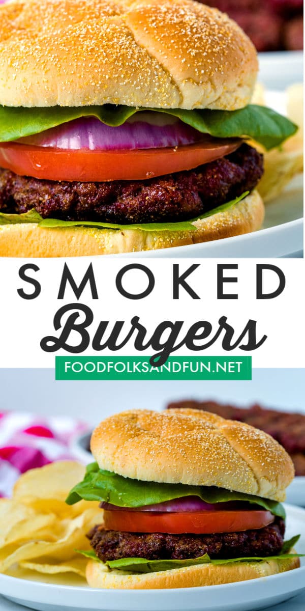 These Smoked Burgers are the best I have ever had! They’re juicy and have an amazing dry rub that takes burgers to the next level! via @foodfolksandfun