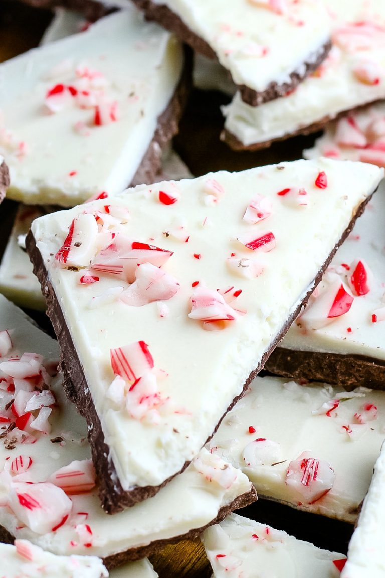 Easy Peppermint Bark Cookies • Food Folks and Fun
