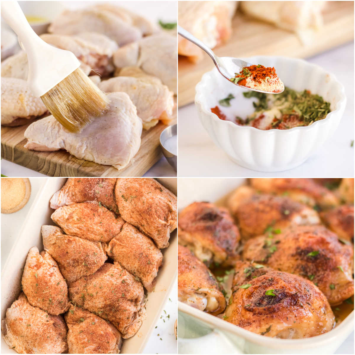 A picture collage showing how to make this recipe. 