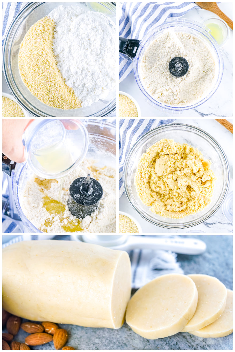 a picture collage showing how to make this recipe.