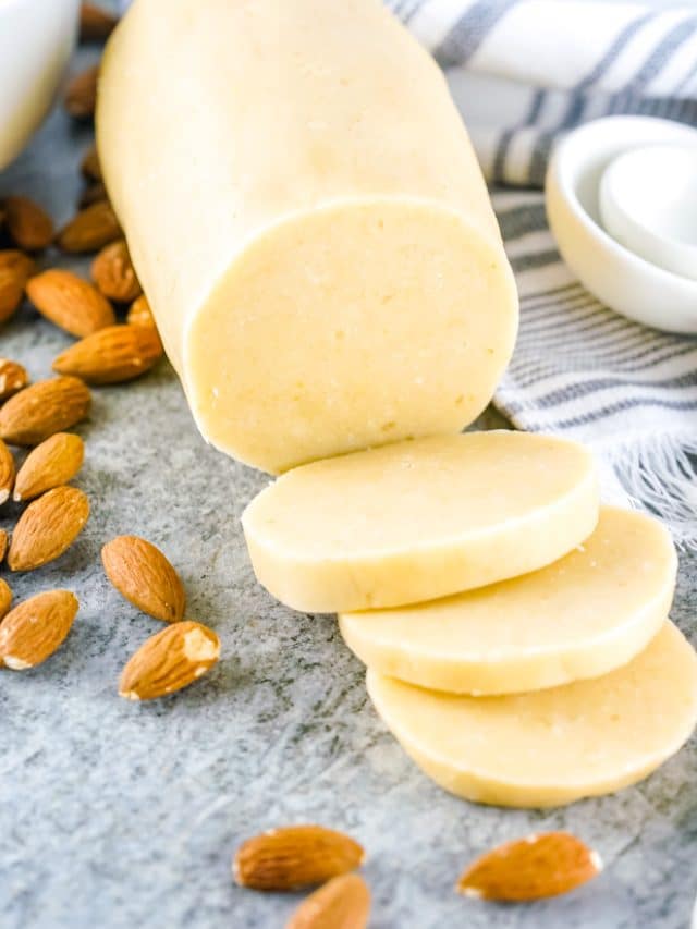 Homemade Almond Paste Story