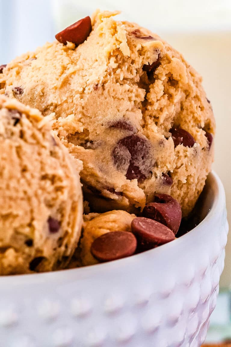 Edible Chocolate Chip Cookie Dough Recipe