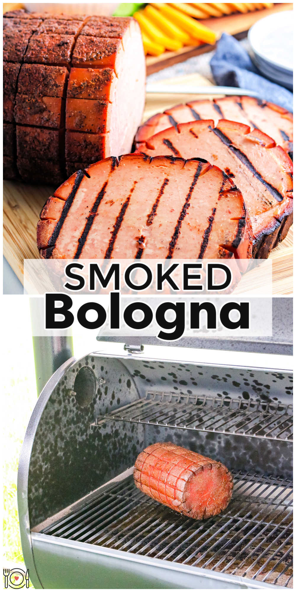 Smoked Bologna is an easy, beginner-level smoker recipe. The childhood classic got a serious upgrade with smokey, crisp edges and rich flavor. via @foodfolksandfun