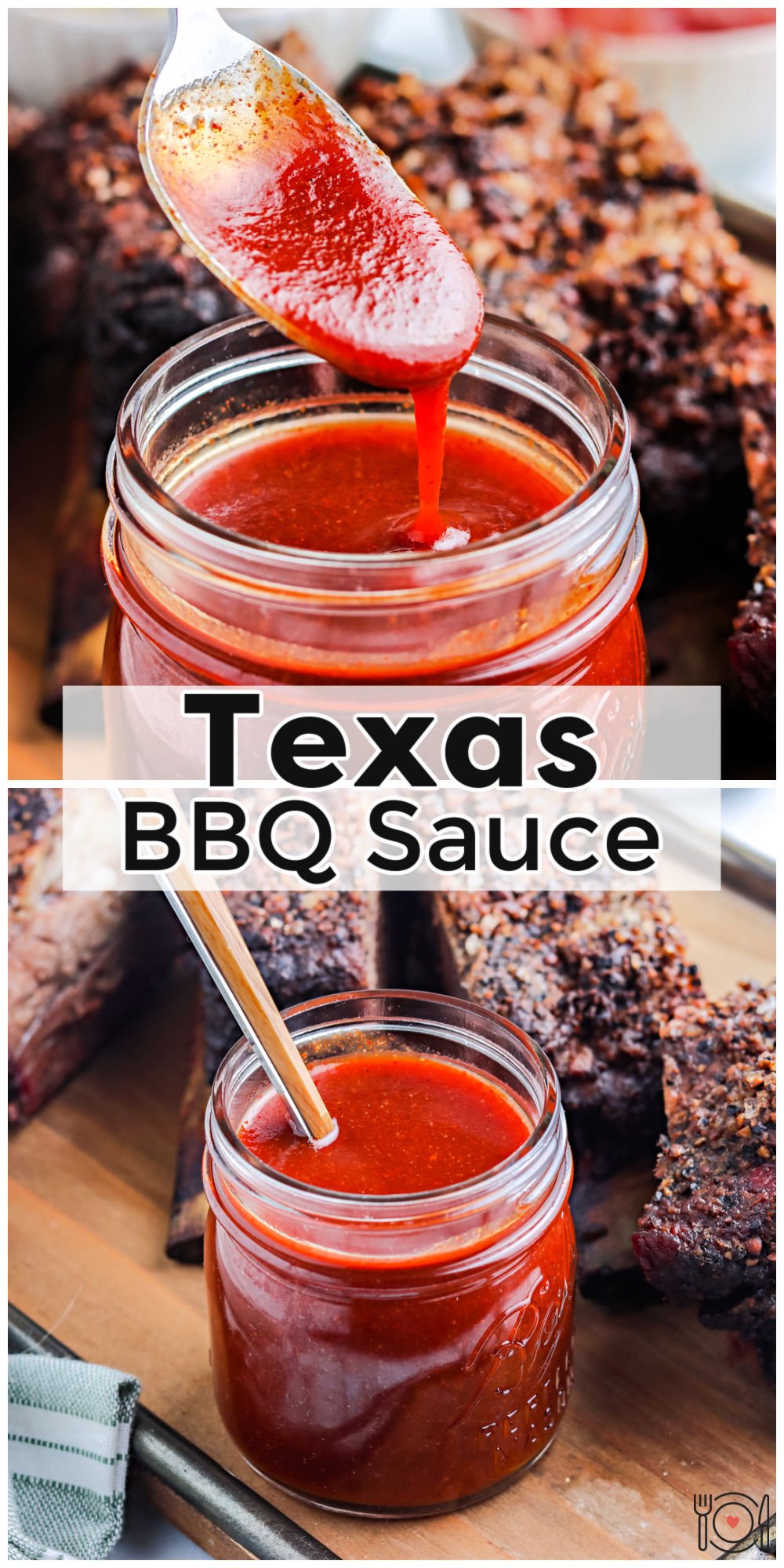 This Texas BBQ Sauce will pair perfectly with any grilled or smoked meat. It’s my go-to sauce for cookouts, and it will keep in the fridge for two weeks! via @foodfolksandfun