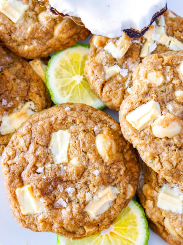 Paradise Cookies with Coconuts and White Chocolate Chips Story