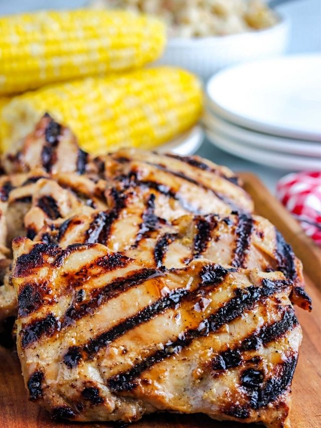Grilled Boneless Chicken Thighs Story