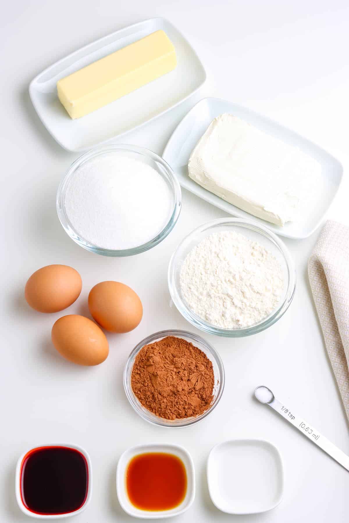 All of the ingredients needed to make this recipe.