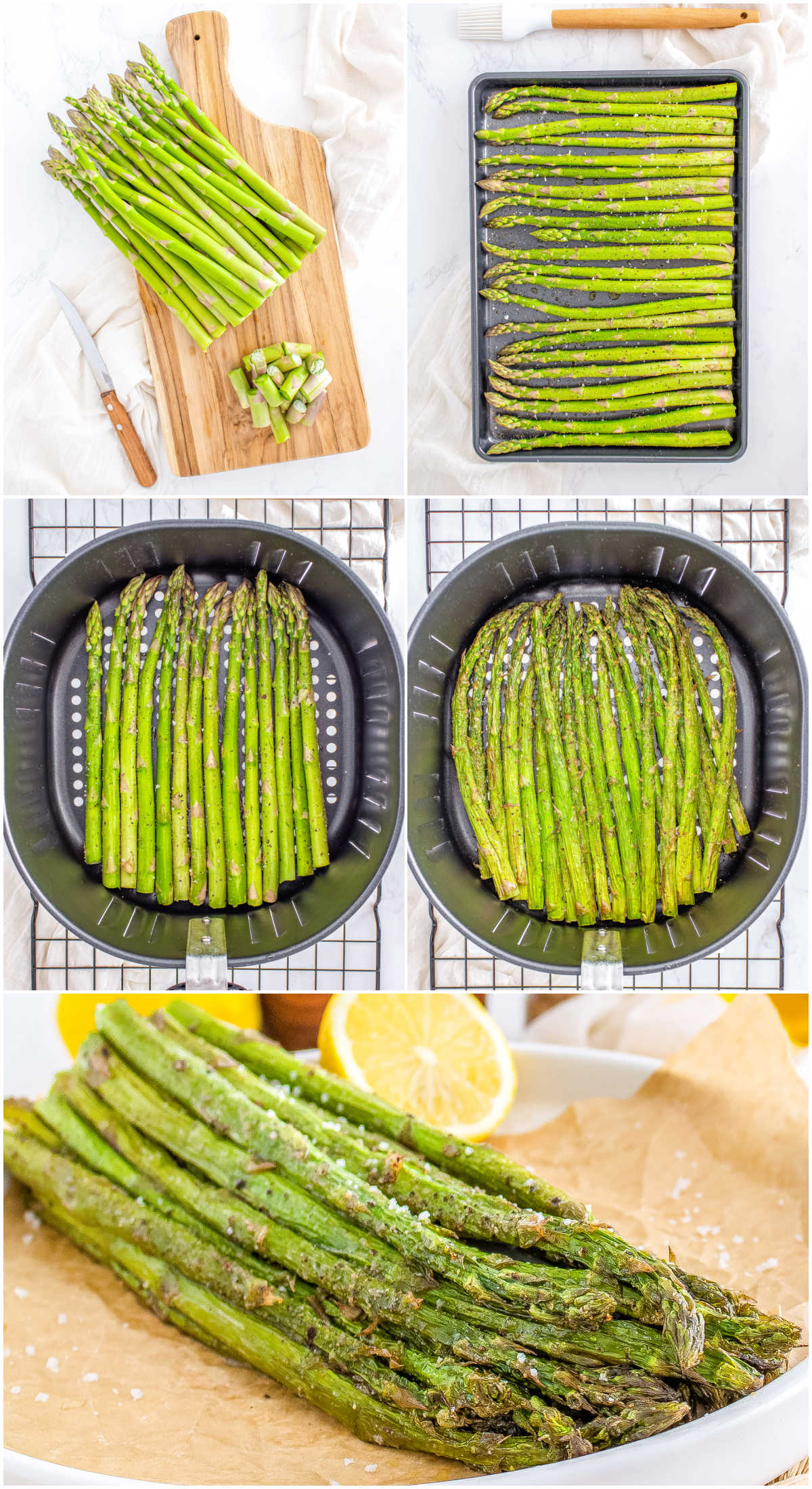 A picture collage showing how to make this recipe.