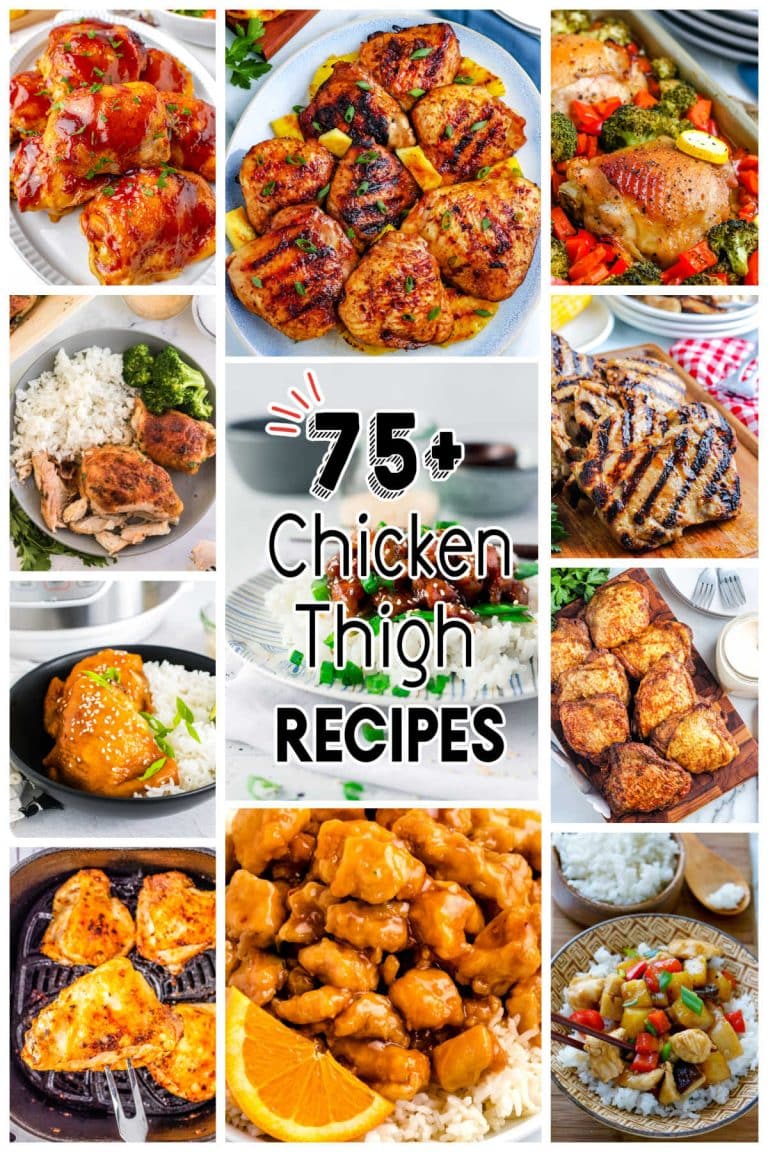 75+ Delicious and Easy Chicken Thigh Recipes