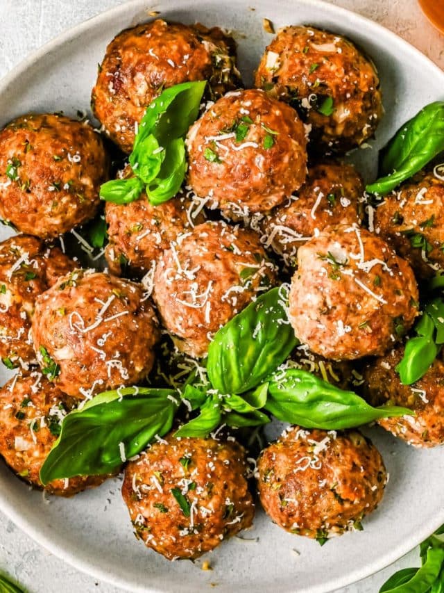 Baked Italian Meatballs Story